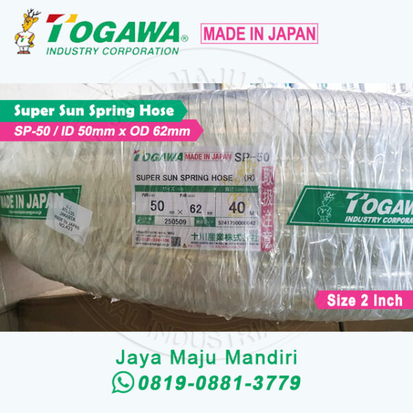 Togawa Super Sun Spring Hose 2 inch